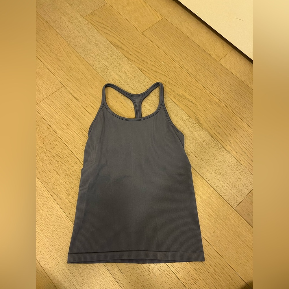 Athleta Light Purple Racerback Tank Top